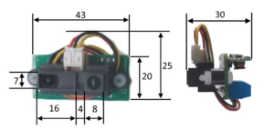 Zestaw schodowy LED z laserowymi czujnikami ruchu - obrazek 16