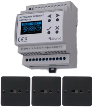 Sterownik podświetlenia schodów i 3 czujki StepSensor03