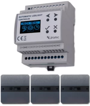 Sterownik podświetlenia schodów i 3 czujki StepSensor04