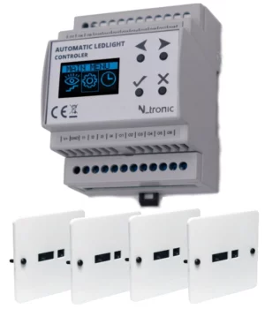 Sterownik podświetlenia schodów i 4 czujki StepSensor02