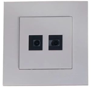 StepSensor05b – Laserowy czujnik ruchu do sterownika schodowego z białym frontem Simon55
