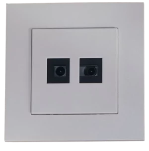 StepSensor0_Simon55b – Laserowy czujnik ruchu do sterownika schodowego z białym frontem Simon55