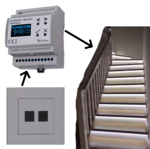 Laserowe czujki ruchu do sterownika